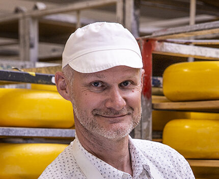 Arno onze kaasmaker