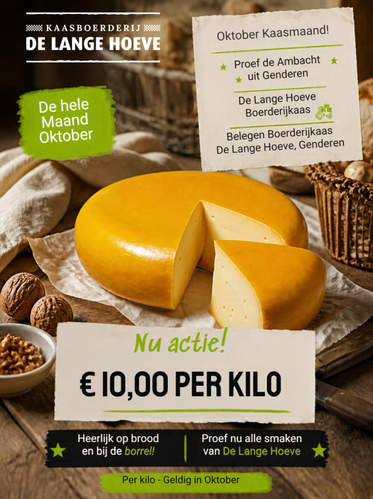 Oktober kaasmaand, Belegenkaas voor 10,00, 2026